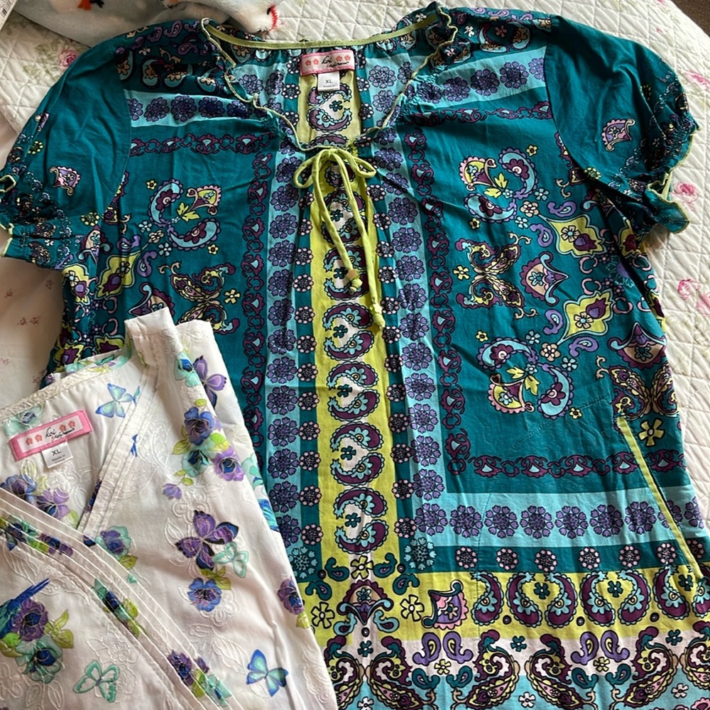 Koi scrub tops